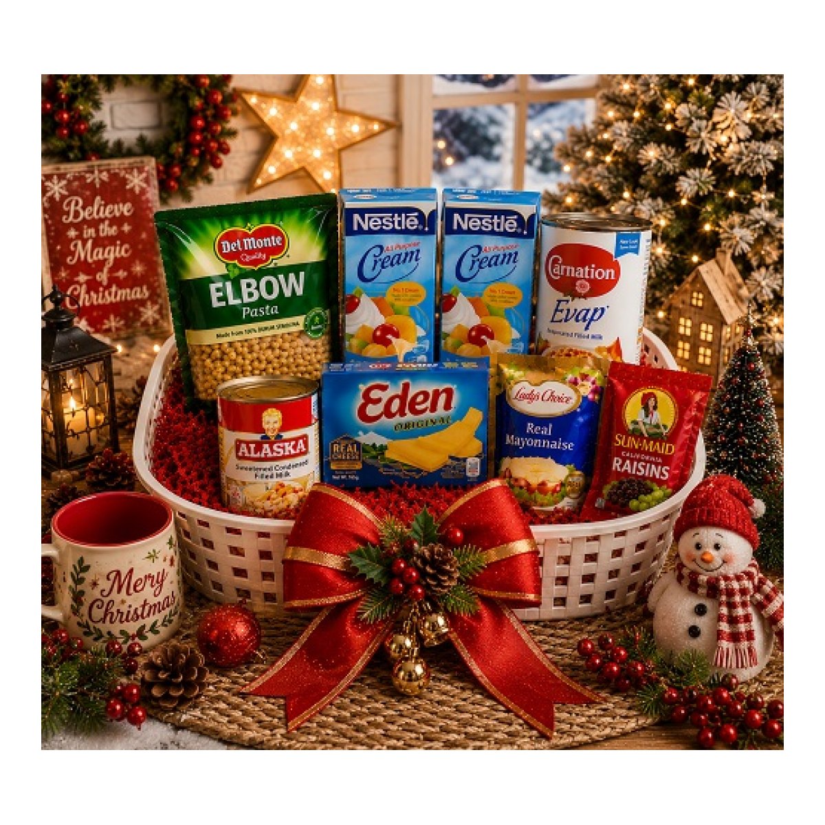 Christmas Macaroni Salad Giftpacks